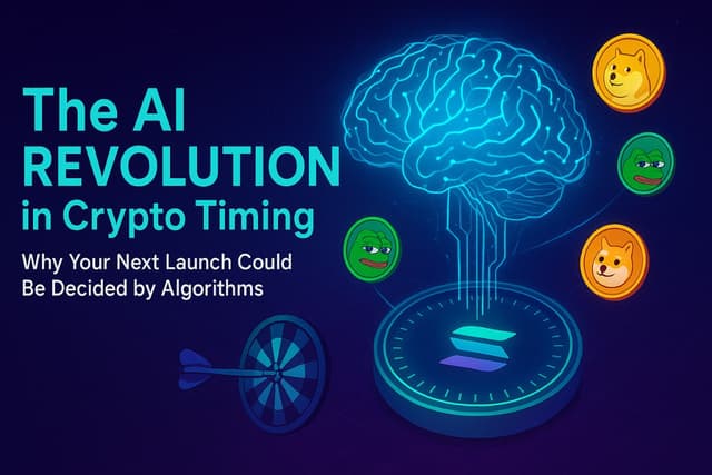 The AI Revolution in Crypto Timing: Why Your Next Launch Could Be Decided by Algorithms