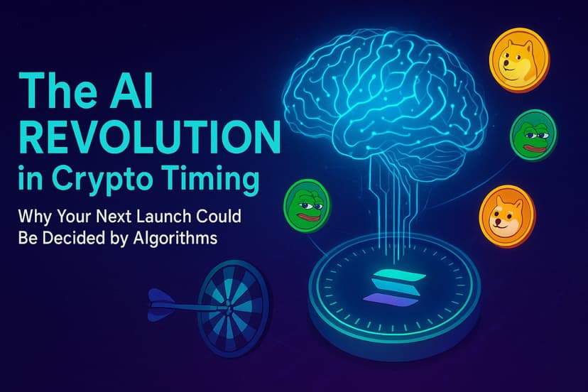 The AI Revolution in Crypto Timing: Why Your Next Launch Could Be Decided by Algorithms